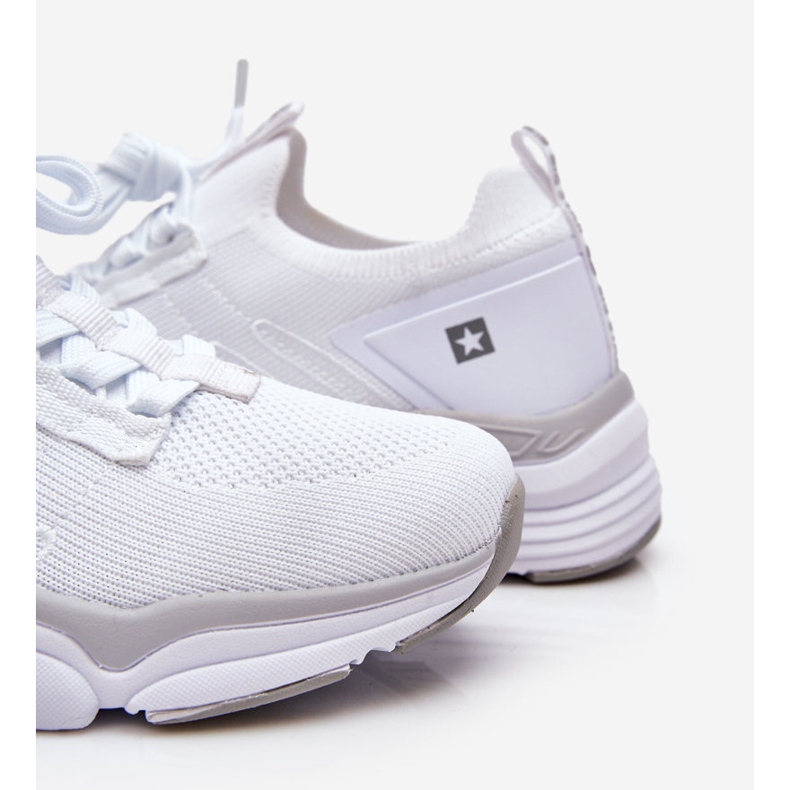 Ženske sportske cipele na navlačenje Memory Foam System Big Star LL274A142 Bijela 1