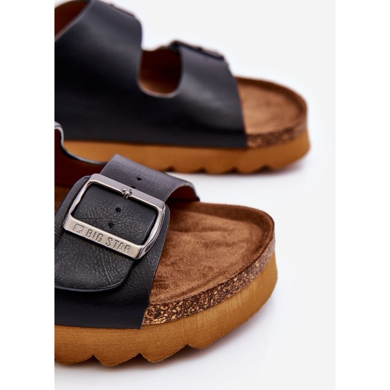 Klasične ženske papuče Big Star LL274477 crne crna 1