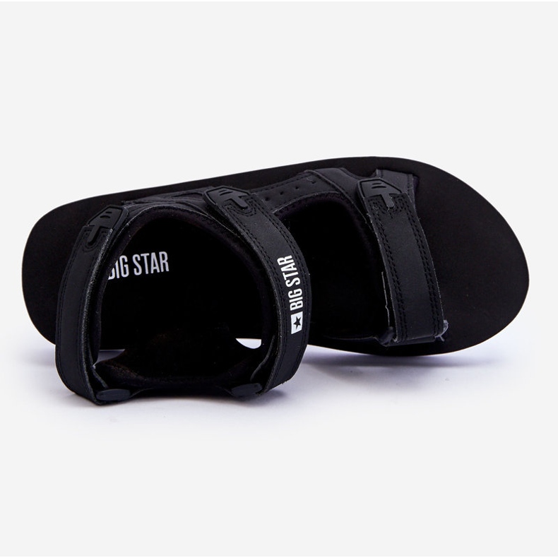 Ženske sportske sandale s platformom Big Star LL274789 crne crna 1