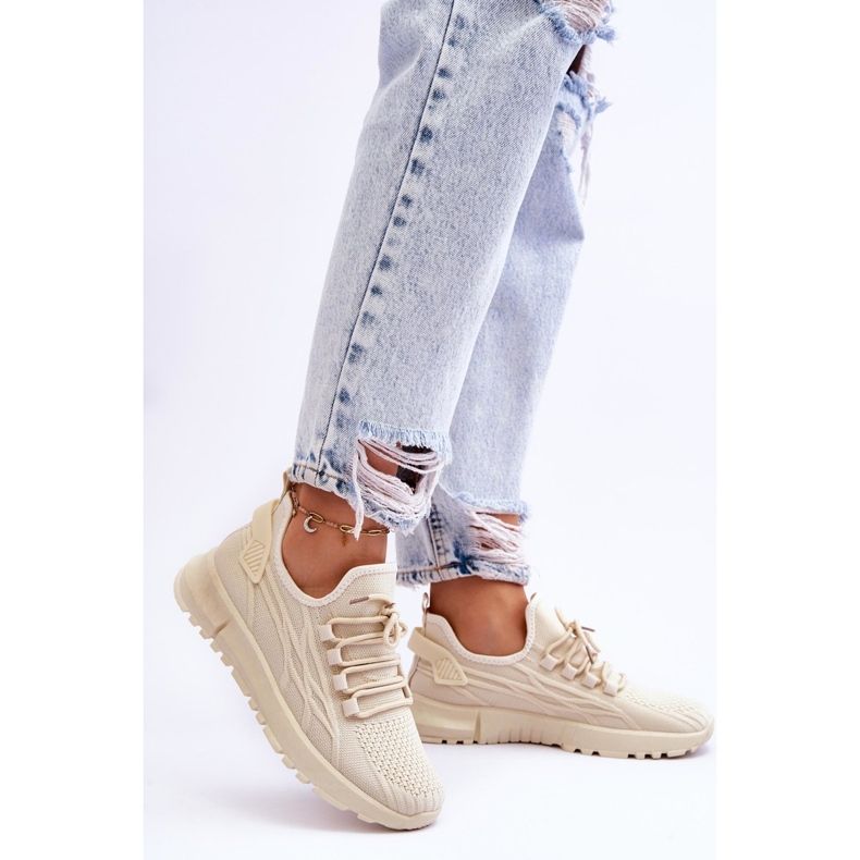 FB2 Ženska sportska obuća na natikače Tenisice Bež Rosett 2