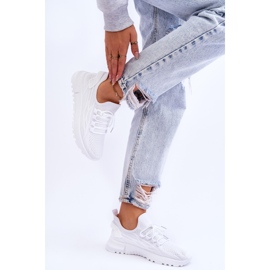 FB2 Ženske natikače Sportske tenisice White Rosett bijela 2