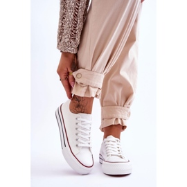 FB2 Ženske tenisice na masivnoj platformi White Ember bijela 1