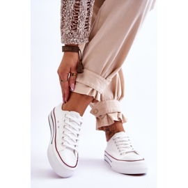 FB2 Ženske tenisice na masivnoj platformi White Ember bijela 2