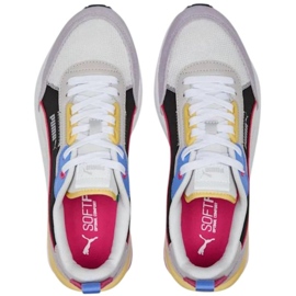 Cipele Puma R22 bež-crno-ljubičaste 383462 24 višebojan 1