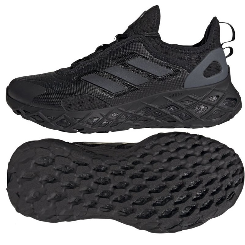 Tenisice za trčanje adidas Web Boost Jr HQ4210 crna 1