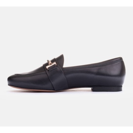 Marco Shoes Mokasinke ukrašene zlatom crna 1