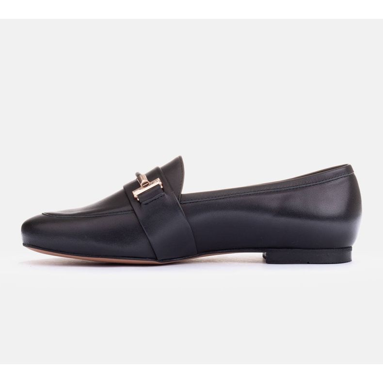 Marco Shoes Mokasinke ukrašene zlatom crno 1