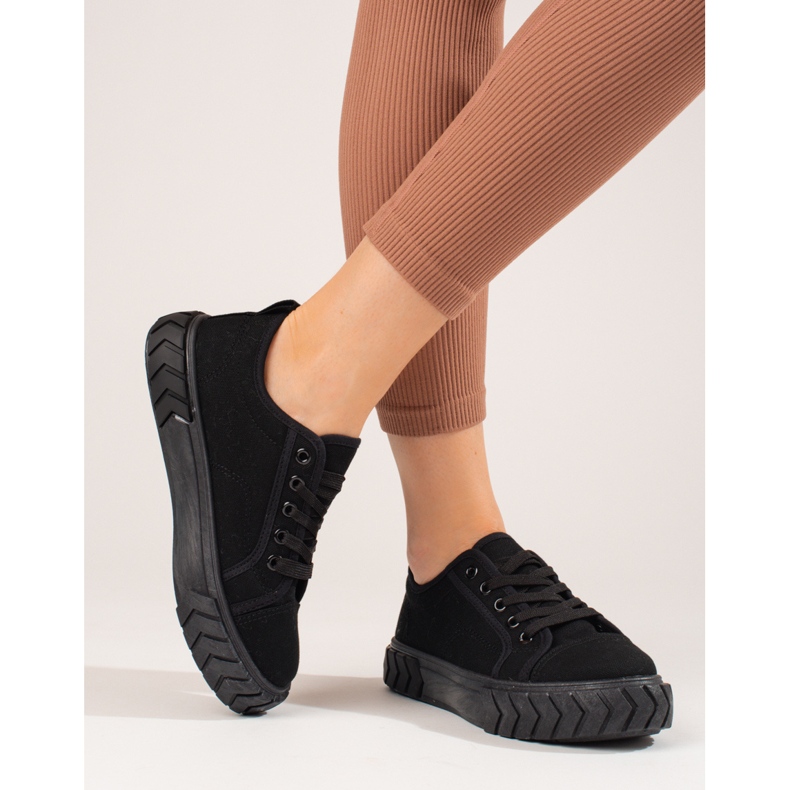 Ženske crne tenisice Shelovet crno 2