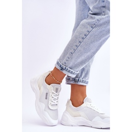 Ženska sportska obuća od tkanine Memory Foam System Big Star LL274A064 Bijela 2