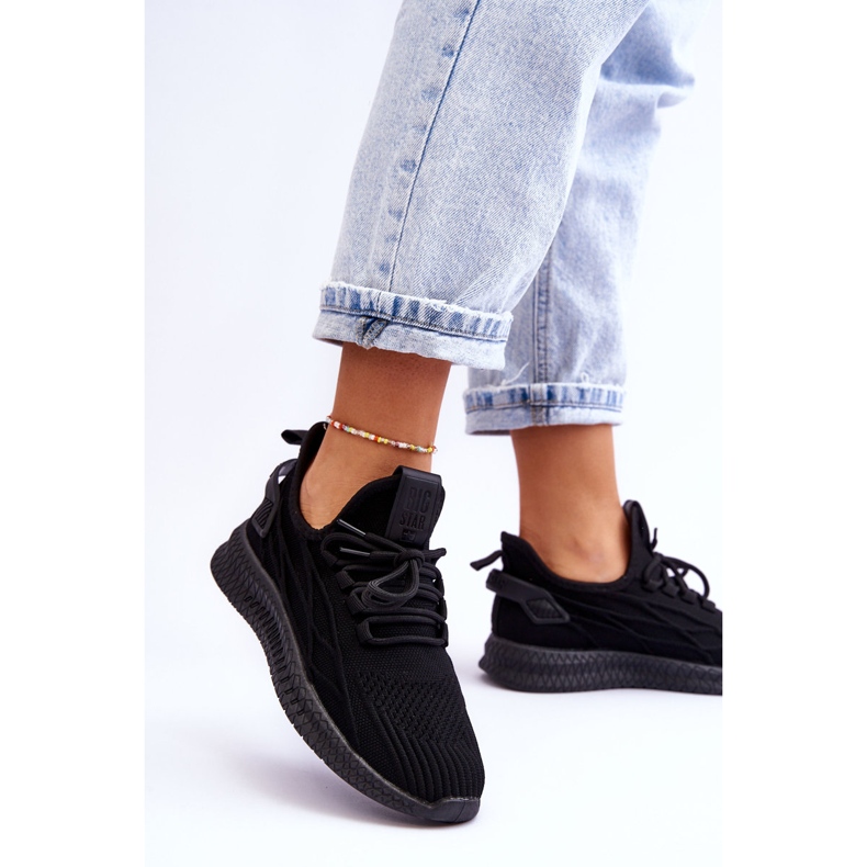 Ženske natikače Big Star LL274711 crne crno 2