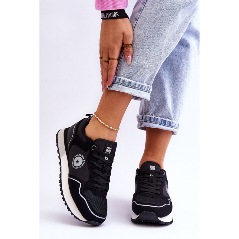 Ženske tenisice Memory Foam System Big Star LL274541 crne crna 1