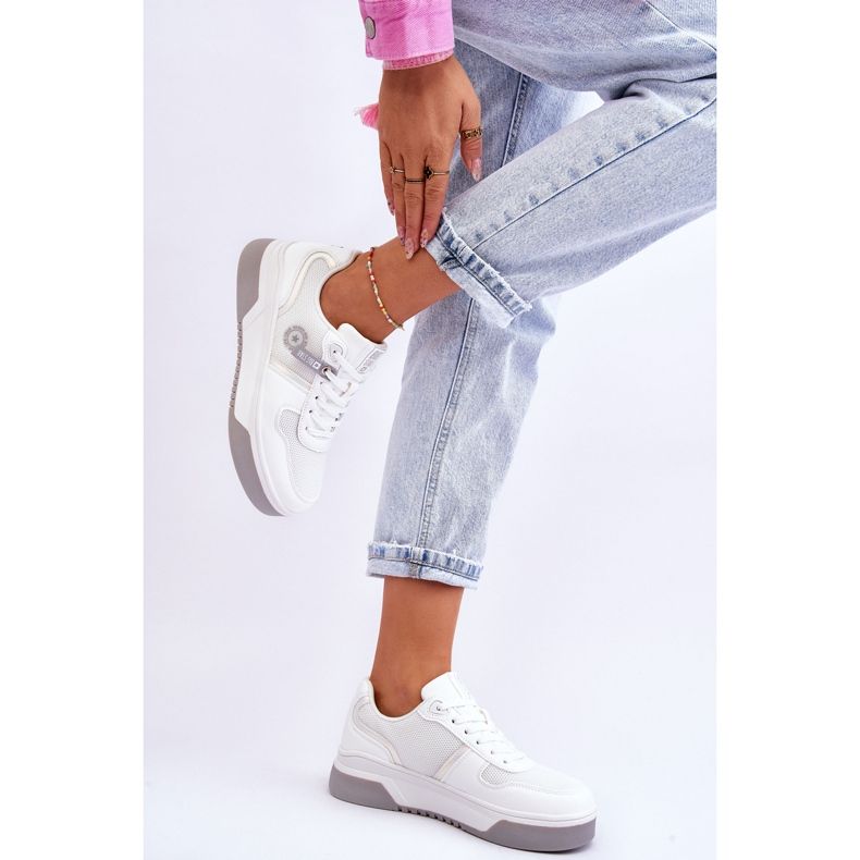 Klasične tenisice Memory Foam System Big Star LL274A024 Bijela 2