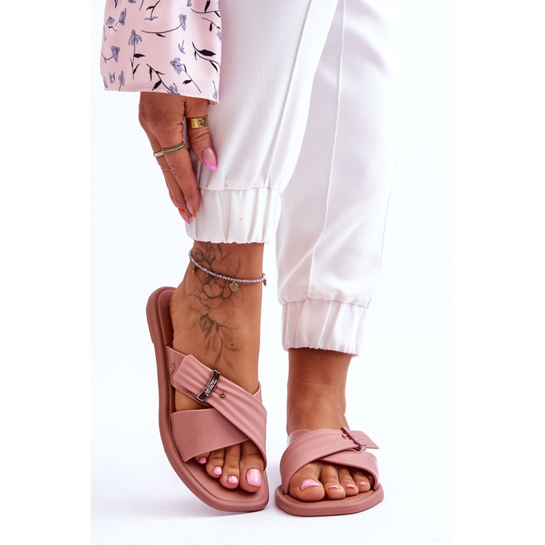 Mirisne veganske papuče ZAXY JJ285216 Nude ružičasta 1