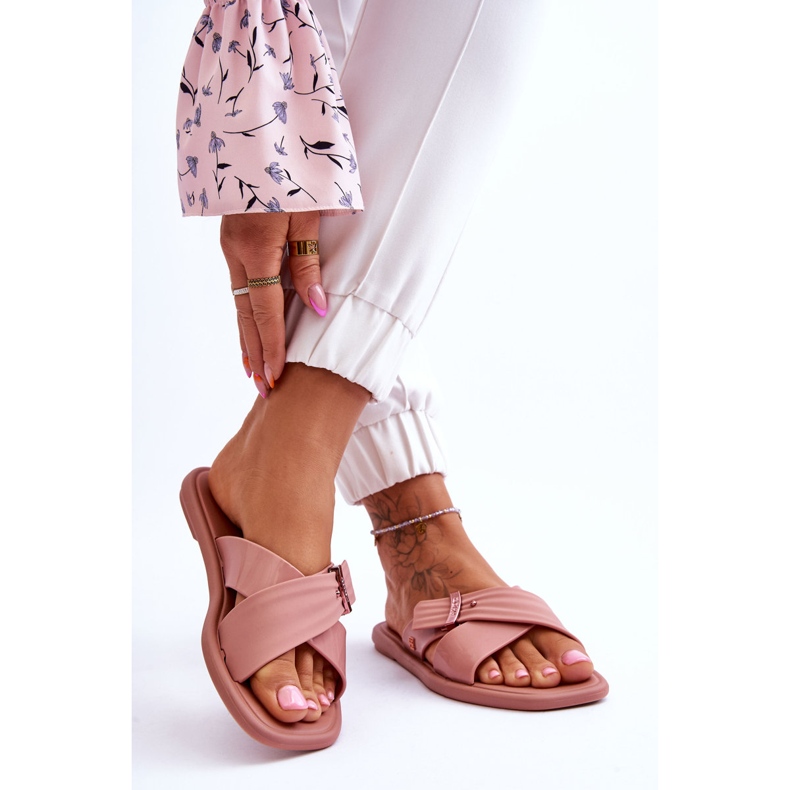 Mirisne veganske papuče ZAXY JJ285216 Nude ružičasta 2