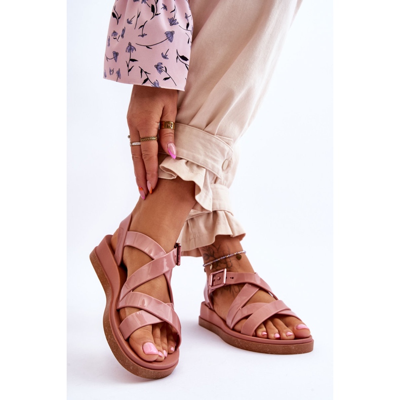 Mirisne sandale Ekološki prihvatljive ZAXY JJ285094 Gole ružičasta 2