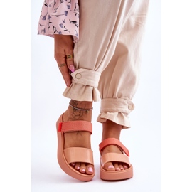 Veganske sandale na čičak ZAXY HH285283 Narančasta 1