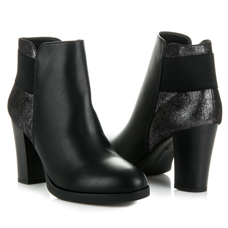 Vinceza Čizme na post crna 2