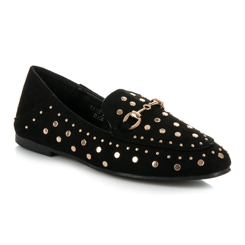 Sergio Todzi Loafers s rhinestones crna 1