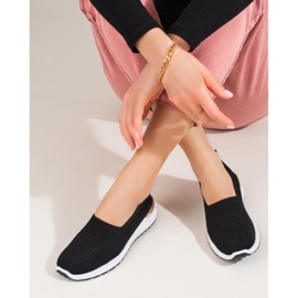 Ženske Shelovet crne ažur tenisice crno 2