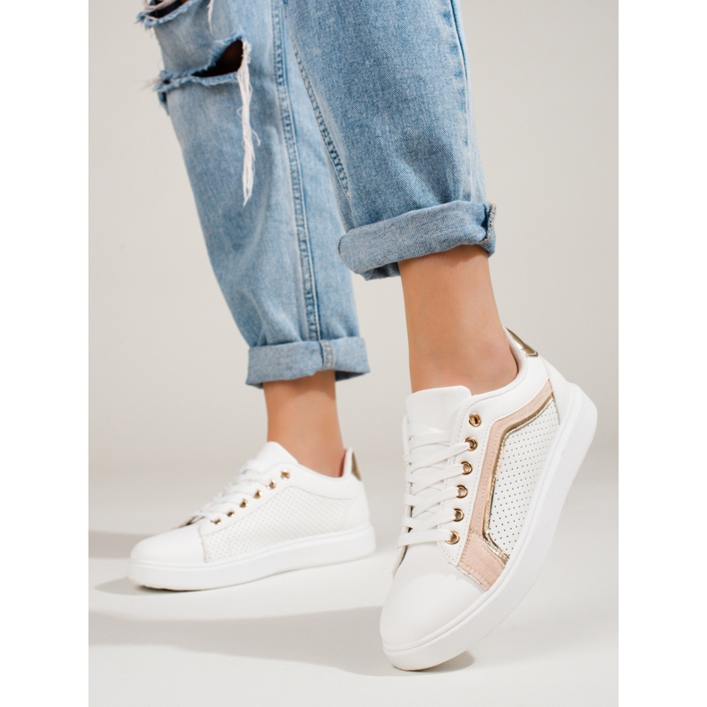 Klasične ženske sportske cipele Shelovet bijele boje bijela 1