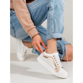 Klasične ženske sportske cipele Shelovet bijele boje bijela 2