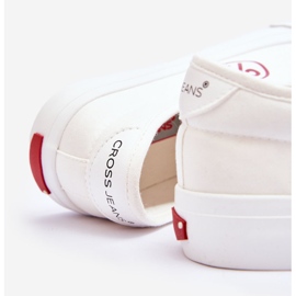 Ženske cross jeans platnene tenisice LL2R4043 bijele bijela 2