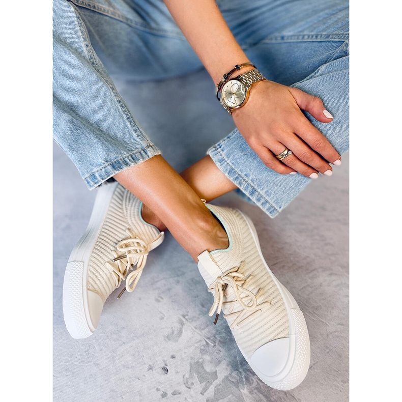 BM Bruni LT.BEŽ ženske čarape tenisice 2