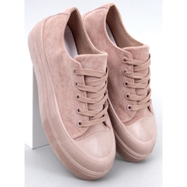 BM Curtis kaki tenisice s platformom bež 1