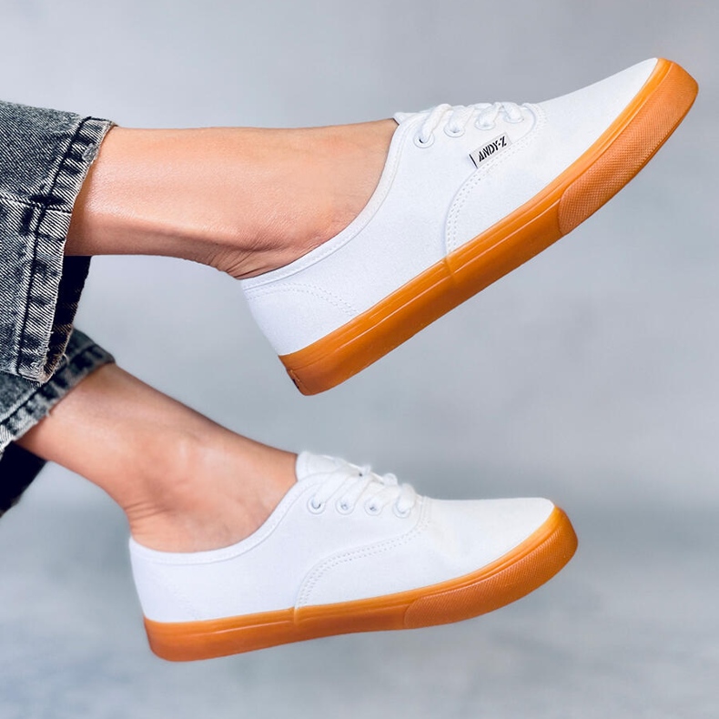 Ženske tenisice, platnene Werde Bijele bijela 1