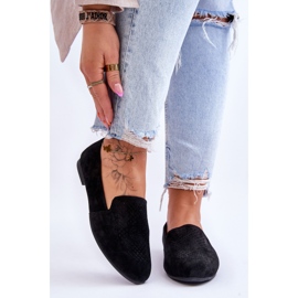 S.Barski Udobne mokasine od brušene kože crne Giovane crno 1