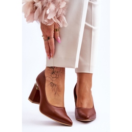 Lewski Shoes Kožne cipele Lewski 3117 smeđe smeđa 1