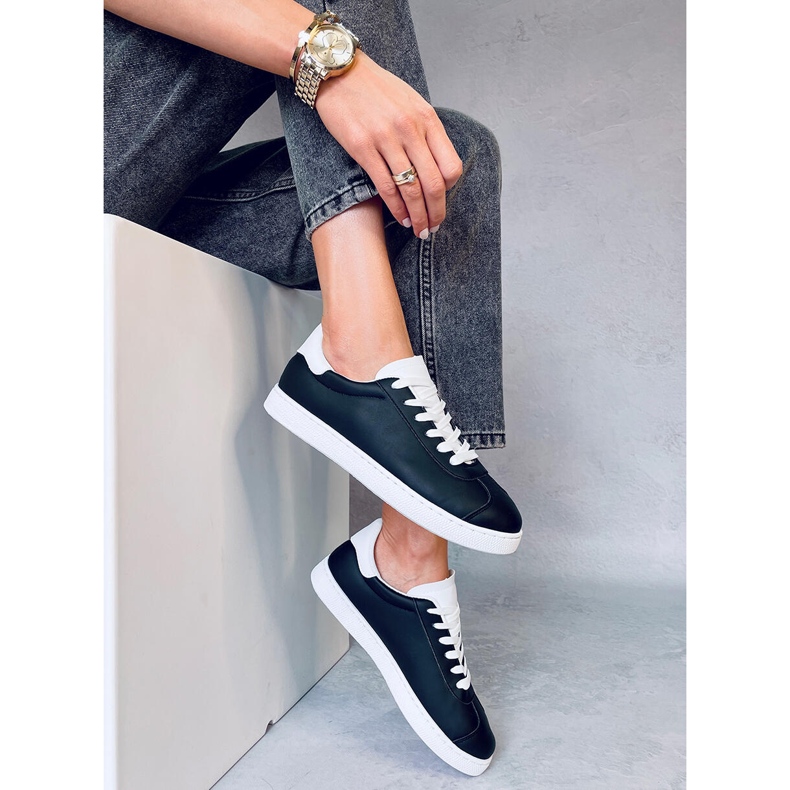 Girbo B / BIJELE ženske tenisice crna 1