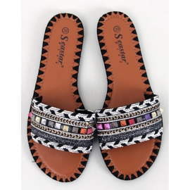 Papuče Marocco Black Marrakesh crna 1