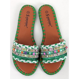 Morocco Green Marrakech papuče zelena 1