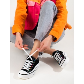 Ženske tenisice s platformom Shelovet crne crna 1