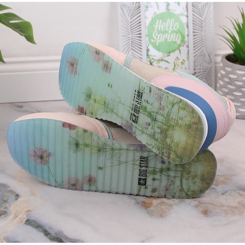 Kožna sportska obuća za ženske tenisice Big Star LL274347 raznobojna 1