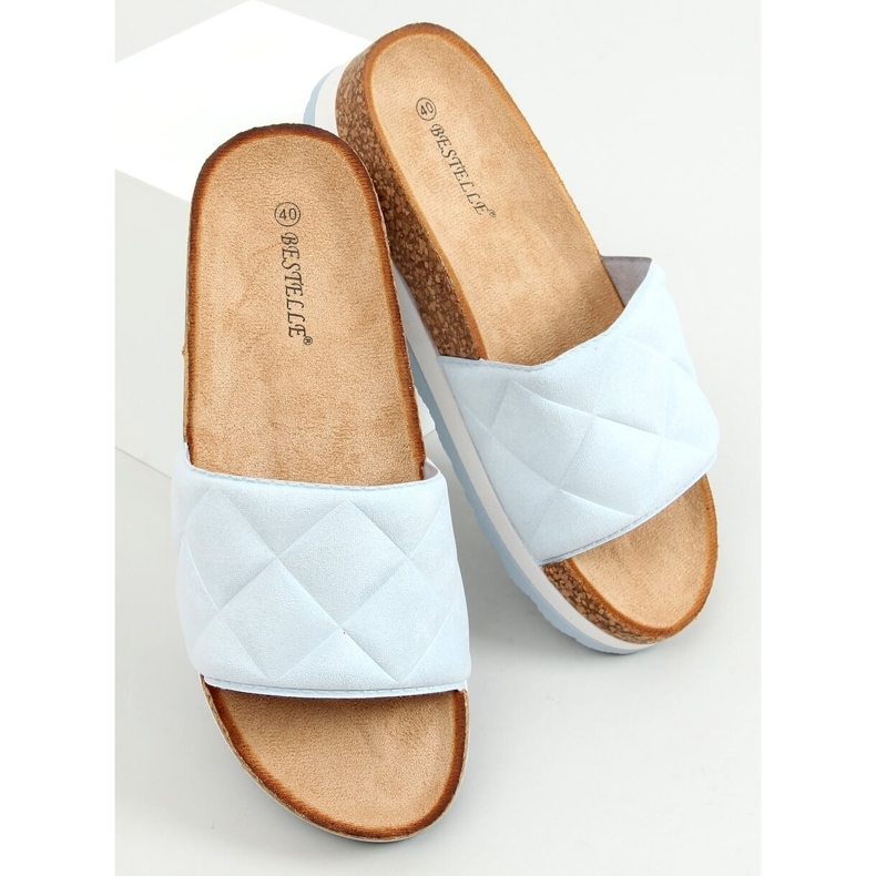 Bahr papuče od plavog pluta plava 1