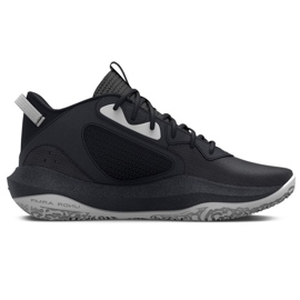 Under Armour Gs Lockdown 6 Jr 3025617 003 tenisice za košarku crna crna 1