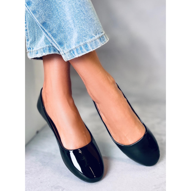 Cargil crne lakirane balerinke crna 1