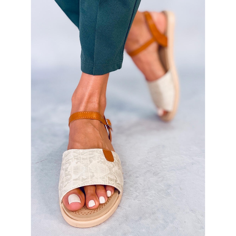 BM Ženske sandale Barnes Gold zlatna 1