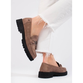 W. Potocki Ženske antilop mokasine Potocki tamno bež boje 2