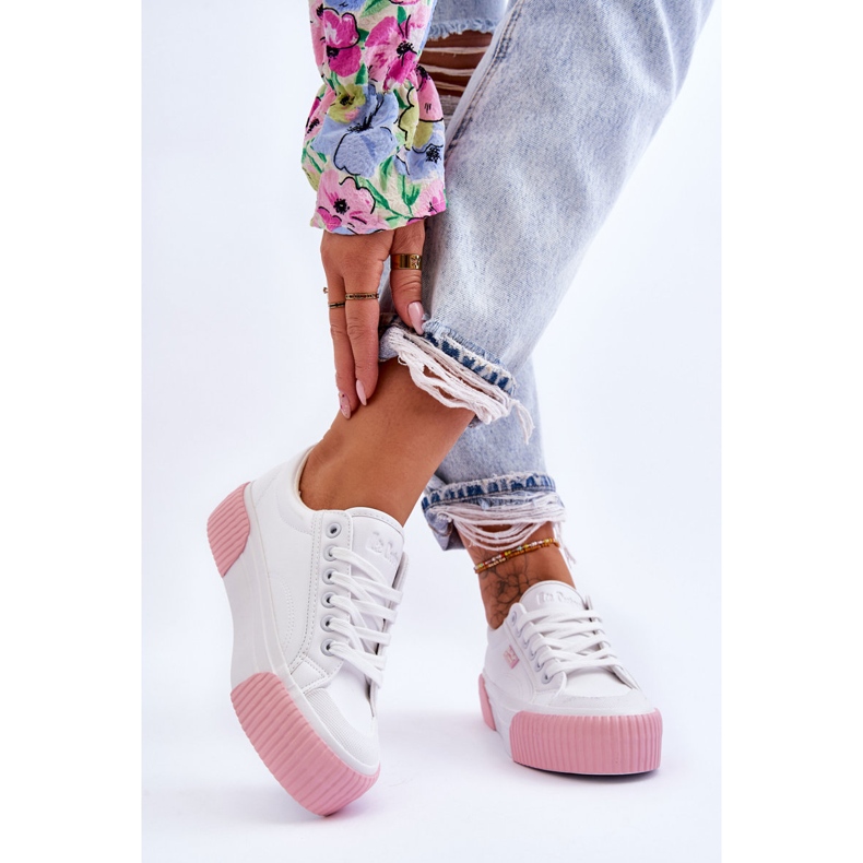 Lee Cooper LCW-23-31-1787L bijele sportske cipele bijela 2