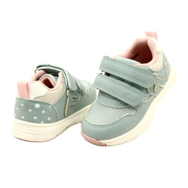 Evento Djevojke sportske cipele za čičak 23dz23-5917 plava 4