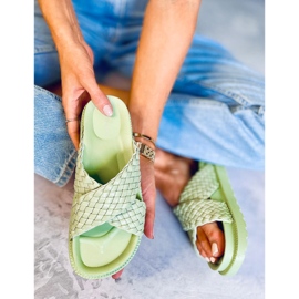 Norma Green ženske papuče zelena 1