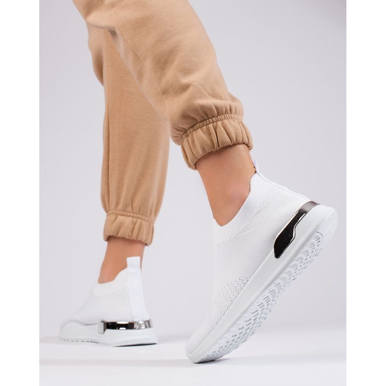 Shelovet sportske cipele od lagane tkanine bijela 1