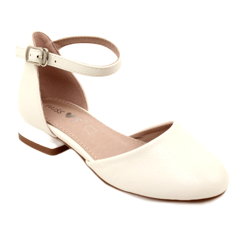 Evento Bijele balerinke, MISSE sandale za pričest bijela 1