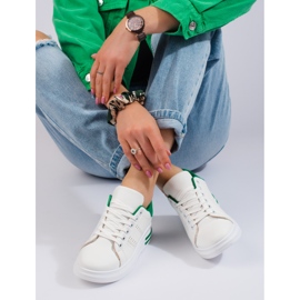 Bijele sportske tenisice na platformi Shelovet bijela 1