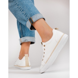 Shelovet bijele klasične ženske tenisice bijela 2