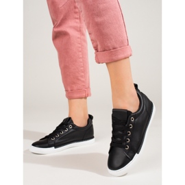 Shelovet crne klasične ženske tenisice crna 2