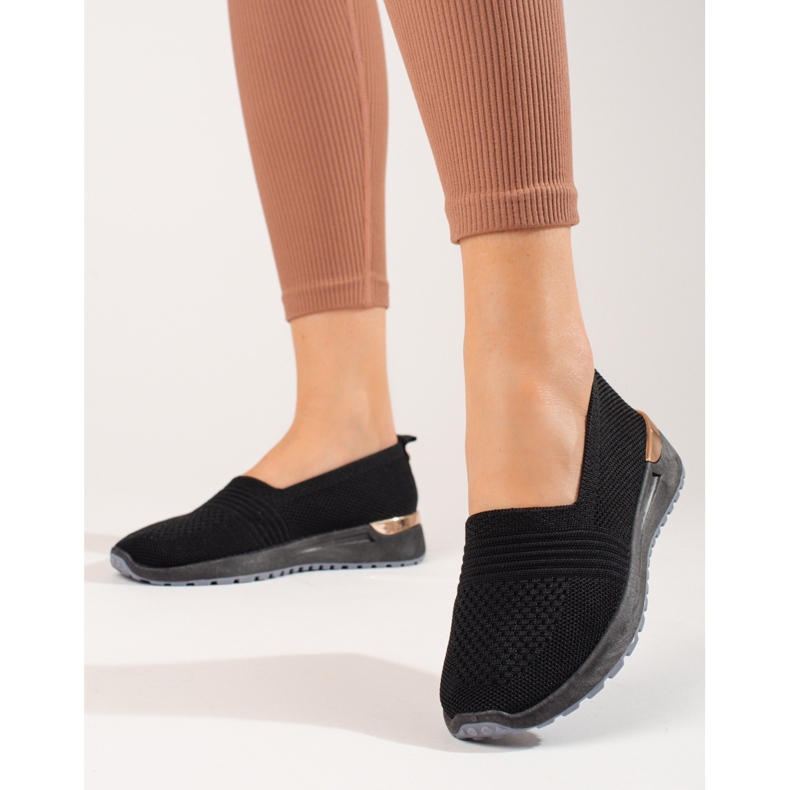 Ženske Shelovet crne ažur tenisice crno 1